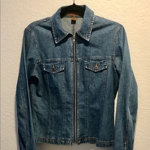 anne klein denim jacket